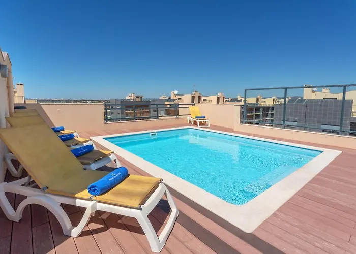 Apartament Privilege Santana With Rooftop Pool, Village Marina - Olhão