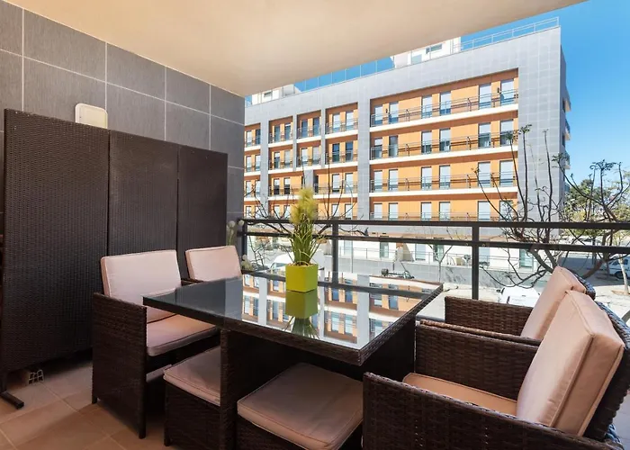 Apartament Privilege Santana With Rooftop Pool, Village Marina - Olhão